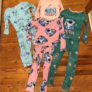 Disneys Stitch Pajama Set size 8